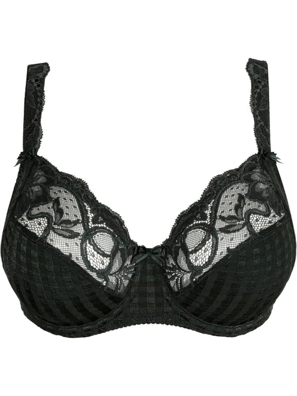 Prima Donna Primadonna Bra Womens Size 32D Black Madison Lace Full Cup